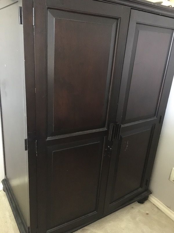 Large Wood Armoire