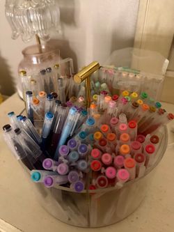LANGUO Large Lot of Multicolor ACRYLIC Gel Pens