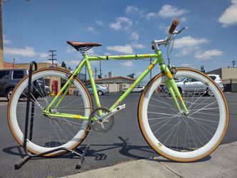 Golden Cycle Green Fixie Bike 52cm 700c - Super cute!!!