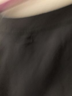 Men Black tee shirt size M small hole