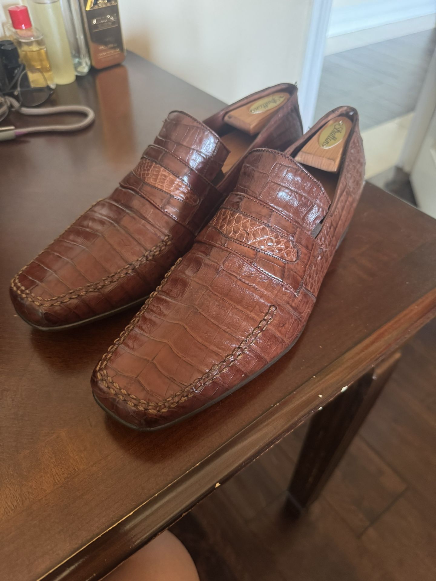 Los altos boots Genuine Crocodile Shoes