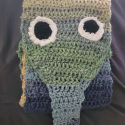 Worm On A String Scarf Crochet