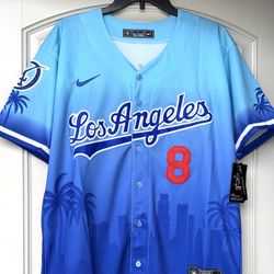 S + M + L - DODGERS #8 KIKE HERNANDEZ JERSEY