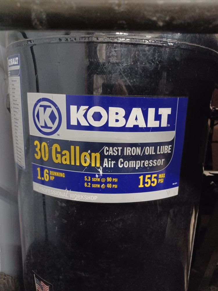 Kobalt 30-Gallon Air Compressor