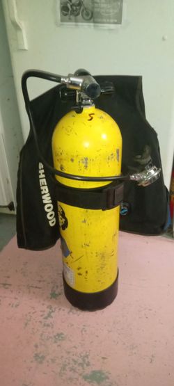 Professional aluminum aqualung US divers cylinder tank with j value