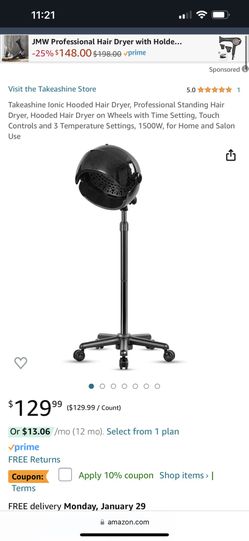 New In The Box Salon Hair Dryer