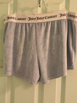 Juicy Couture Velour Shorts Size Medium
