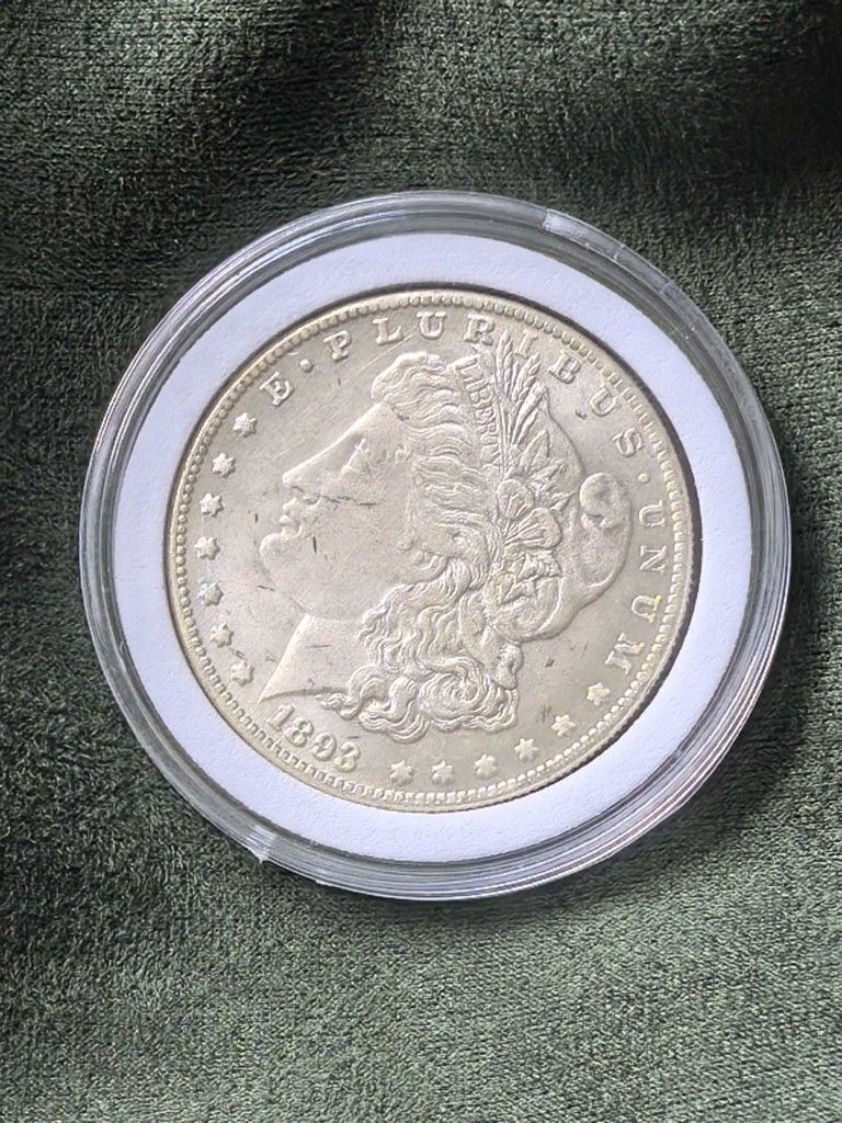 Coins ~ 1893-CC Morgan Silver Dollar $1