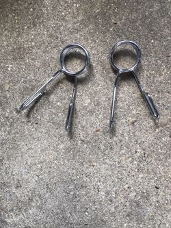 Spring collars for Olympic style weights. BRAND NEW