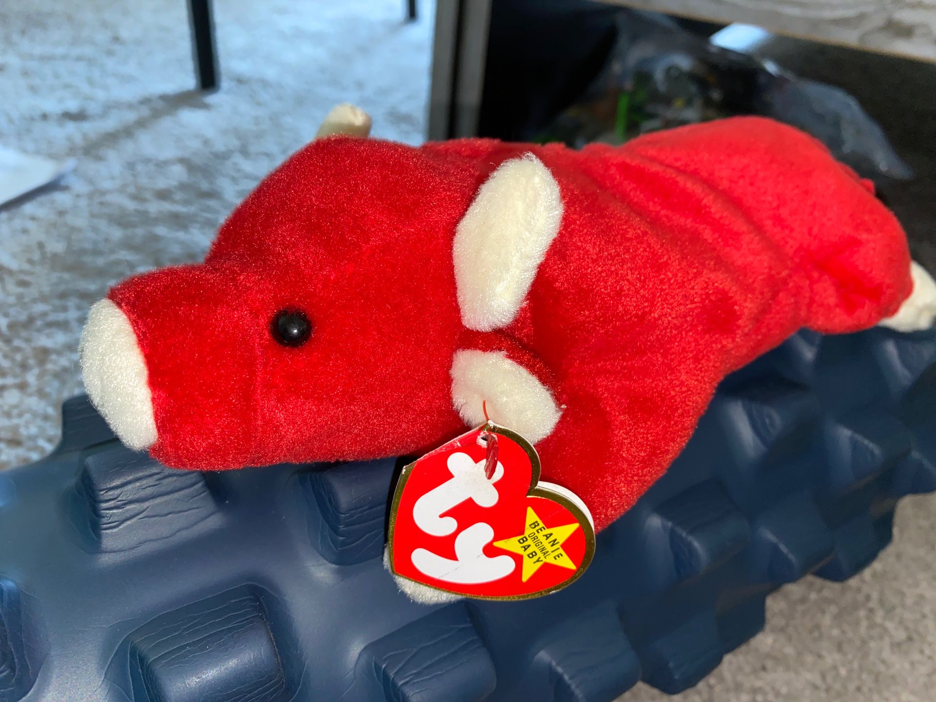 1995 Snort the Bull - Beanie Babies (Rare & Retired)