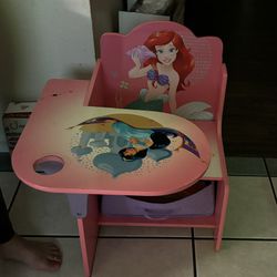 Child Desk Pink Disney Princesses