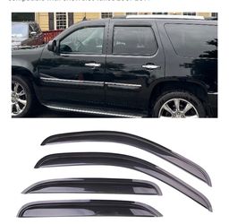 Smoke Tinted Window Sun Rain Visor Vent Guard Deflector Shade