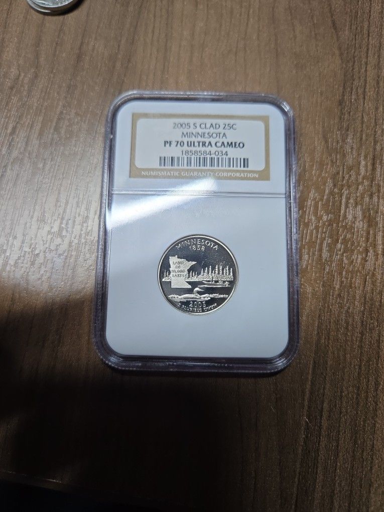 2005 S Ultra Cameo Quarter