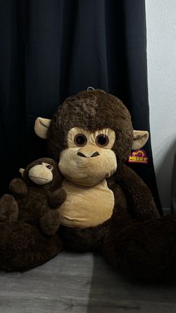 GIANT monkey plush