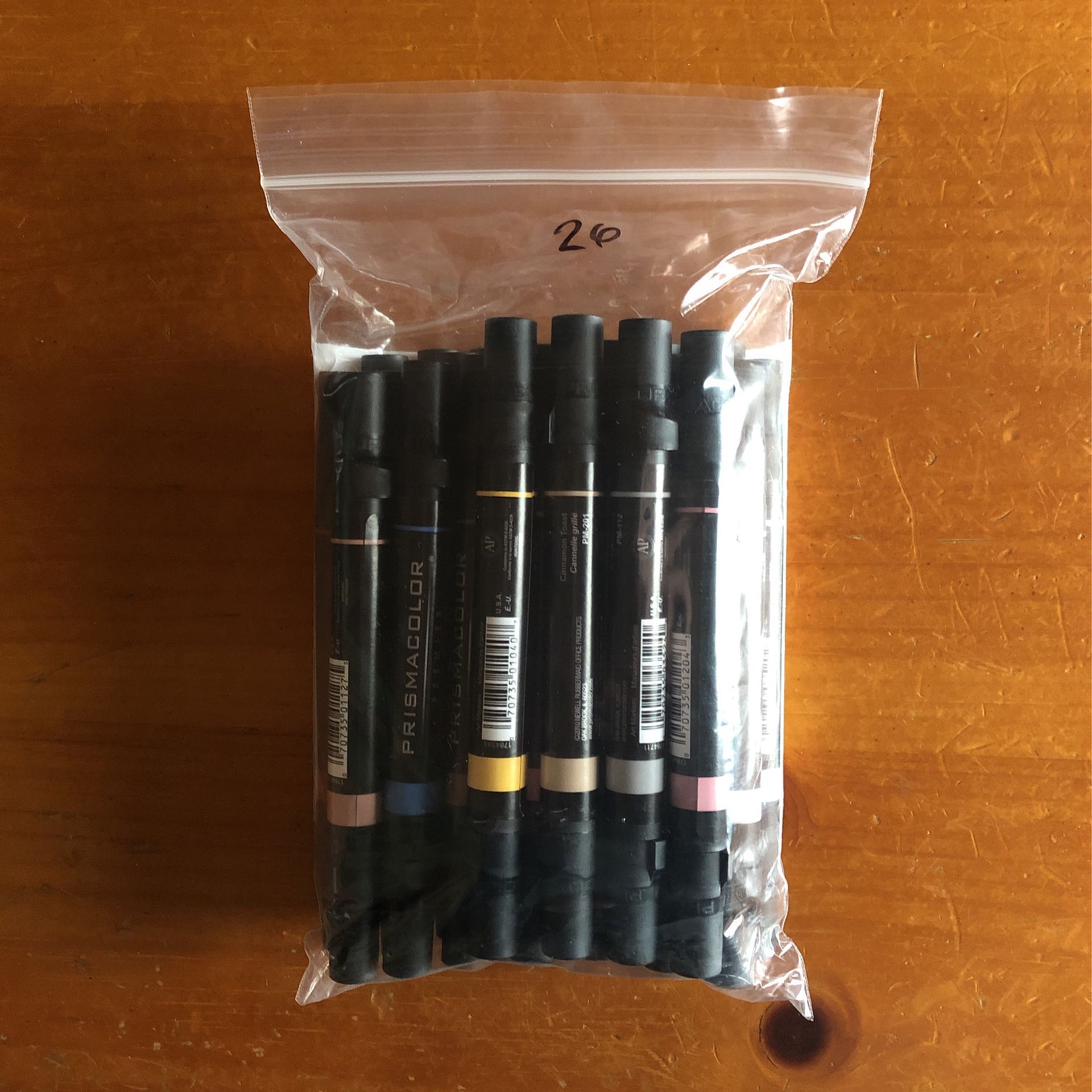 26 Double-Ended Prismacolor Markers
