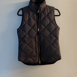 J Crew Herringbone Vest
