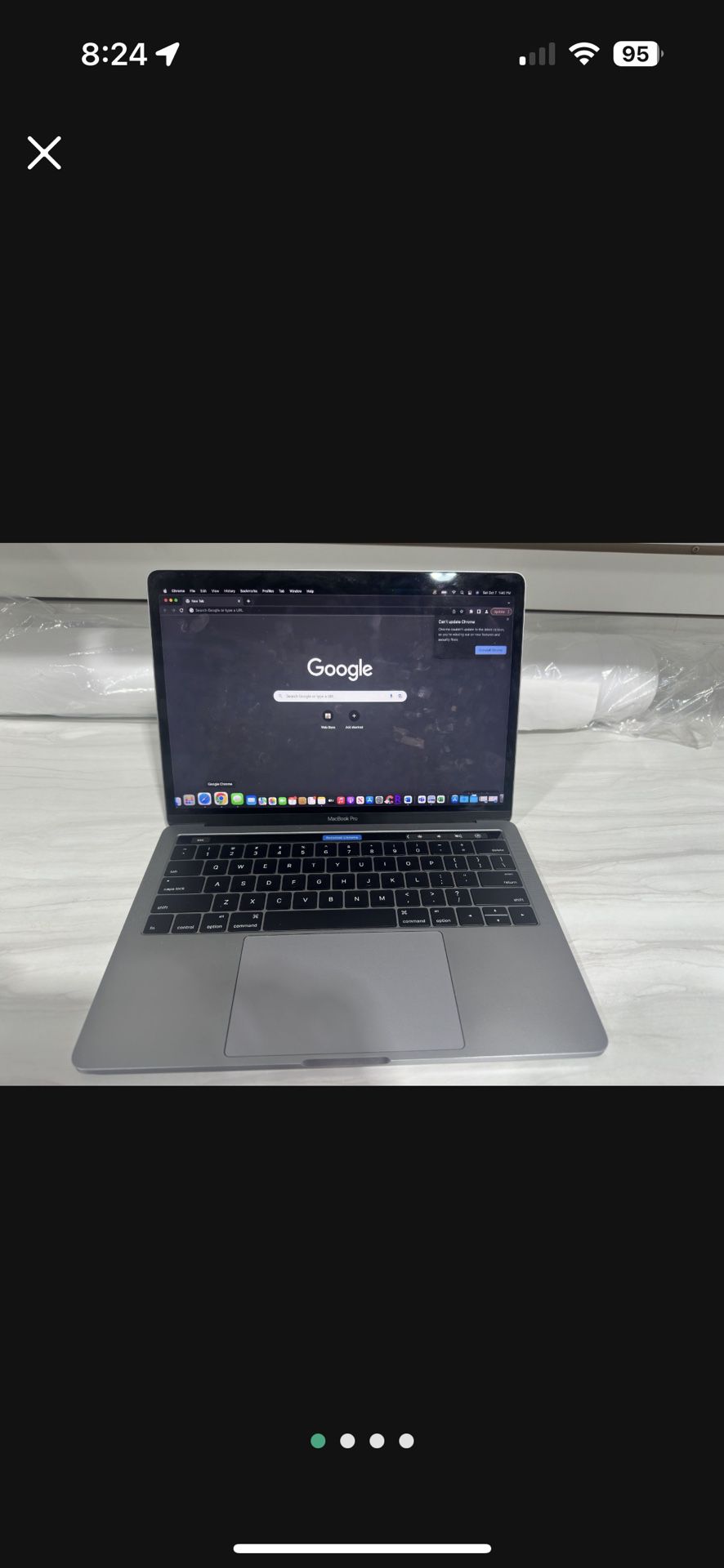 2017 Apple MacBook Pro With Touch Bar