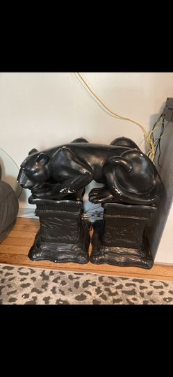 Black Panther Coffee Table And Side Table Set