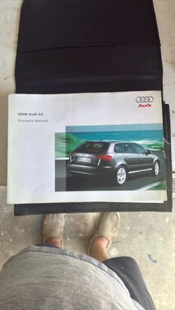 2008 Audi A3 Owners Manuel