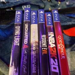 (7) Ps4 Games