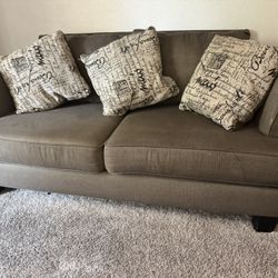 Big Sofa, Loveseat, And Ottoman 