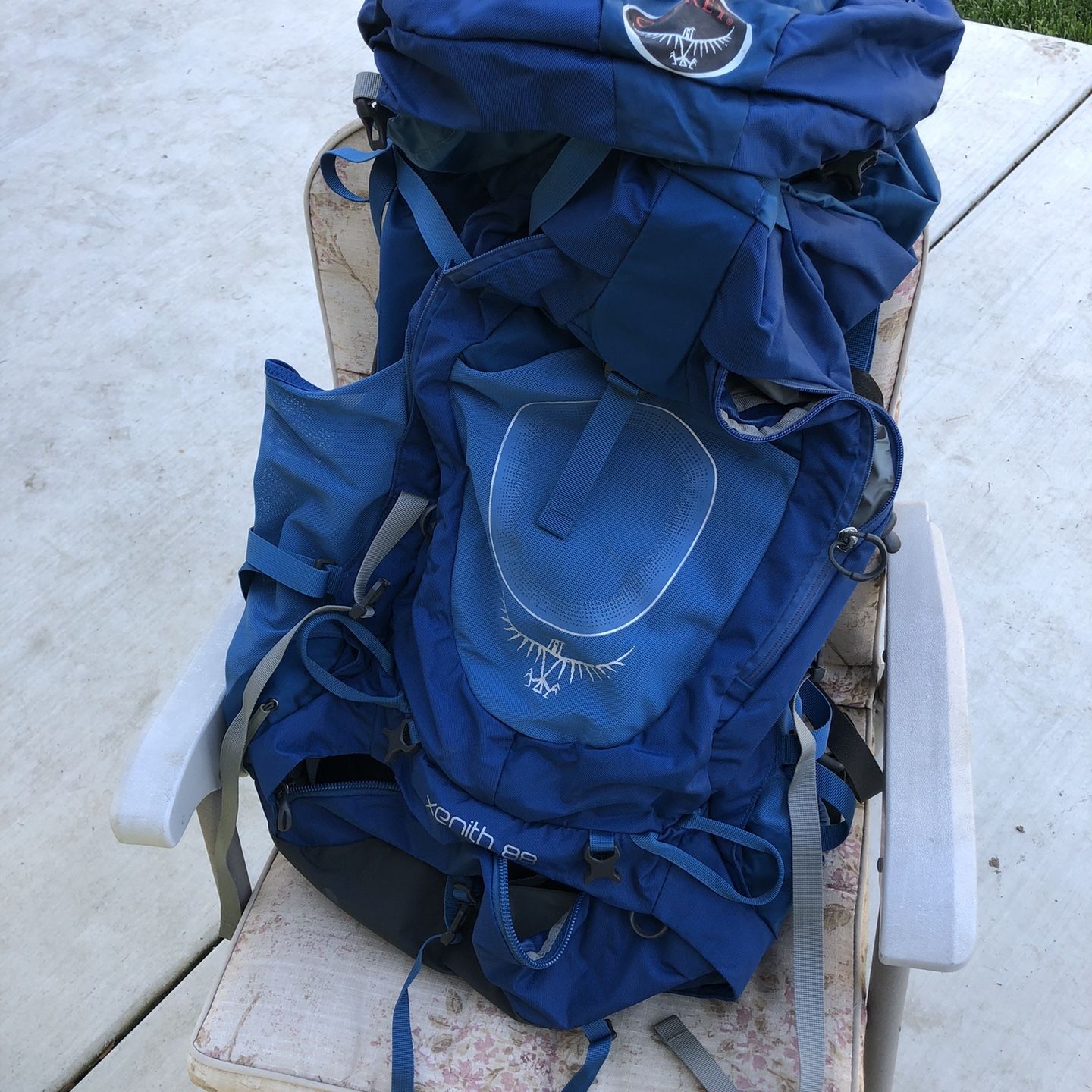backpacking packs osprey mens exos Osprey Exos 58