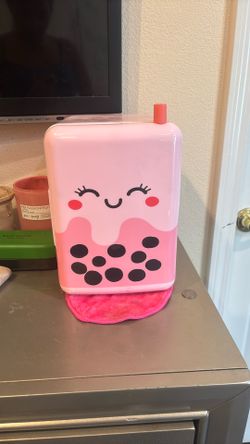 Mini Fridge (Pink Boba)
