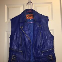 Women’s Vintage Kett Leather Vest 