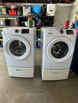Samsung washer and dryer
