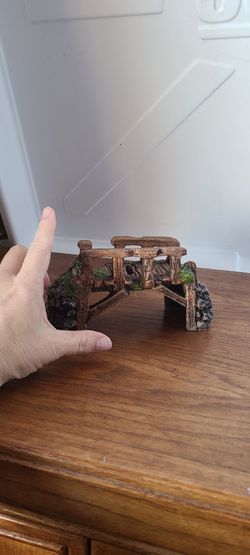 Resin Bridge Aquarium Decoration