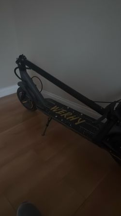 Werhy Electric Scooter Folding Black