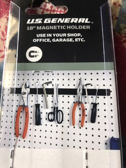 US GENERAL 18” magnetic tool holder