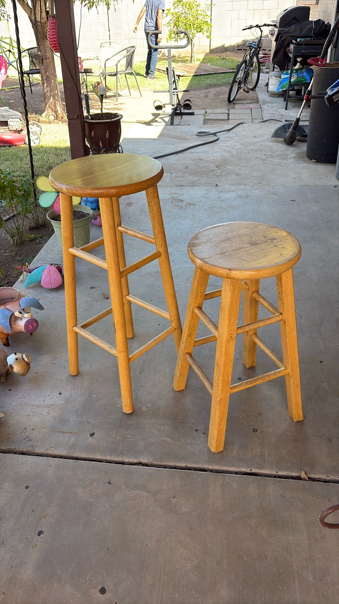 Wood Stools