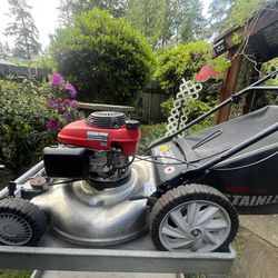 MTD Honda stainless steel lawnmower 