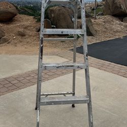 6’ Werner Aluminum Ladder