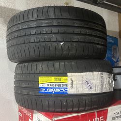 Pair Of New Tires, 255/40ZR18
