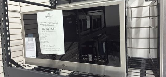Dent or Scratches Only Smart Over the Range Microwave on sale