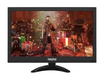 Thinlerain 13.3 Inch Small PC Monitor 1366x768 Mini LED Monitor