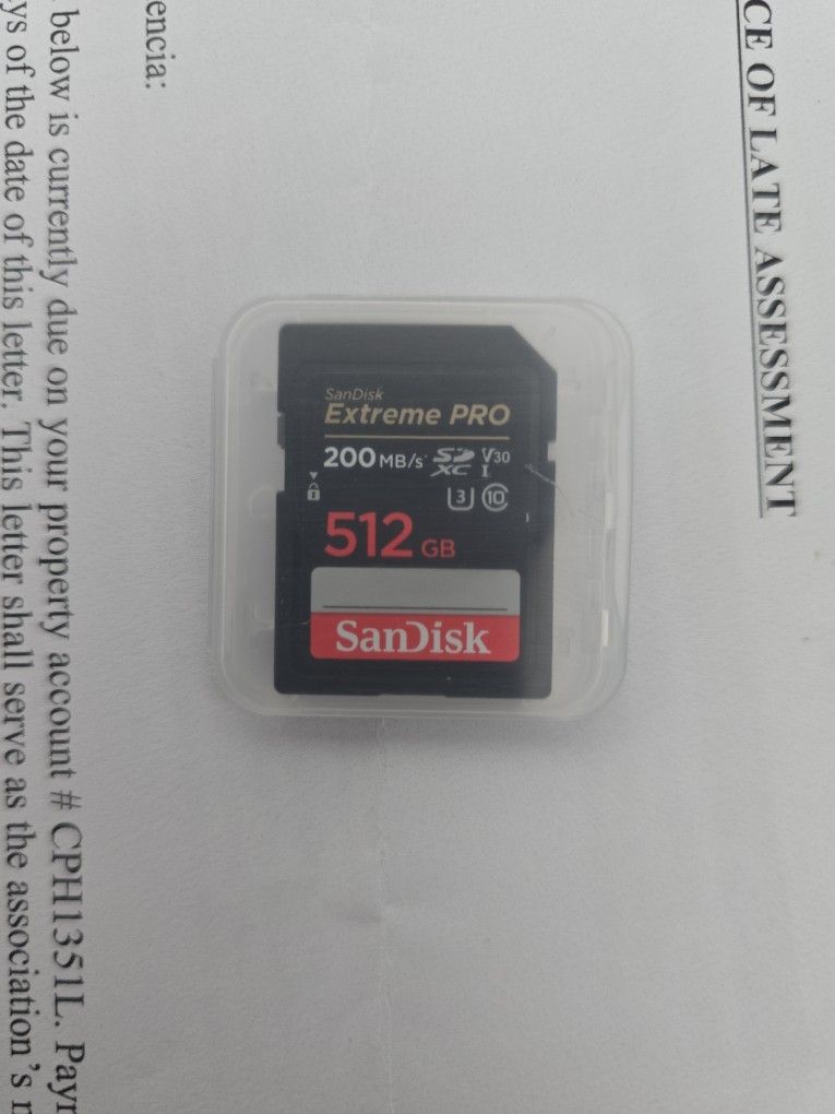 SanDisk 512GB Extreme PRO