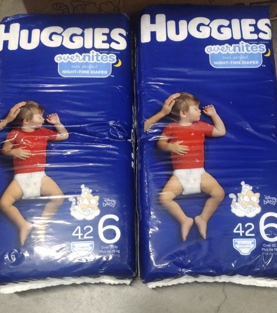 Diaper Huggies Size 6 New Both $40 Cash