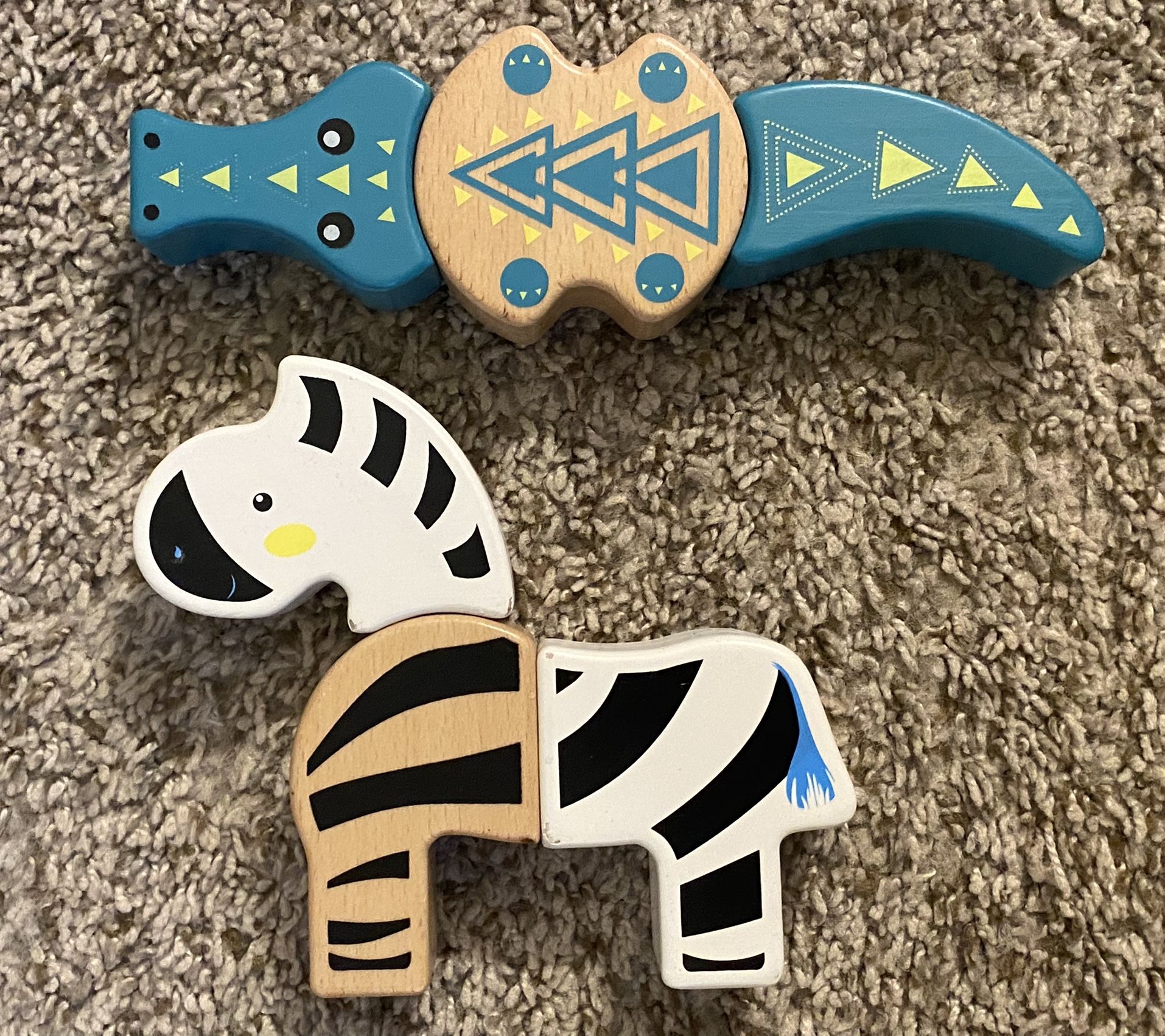 Magnetic Wooden Blocks