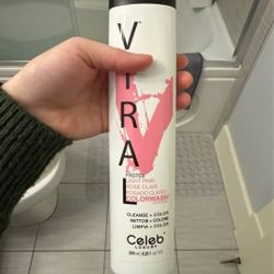 Hair Color Wash Light Pink