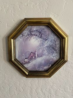 Vintage 1984 Syroco #3248 Wall Art