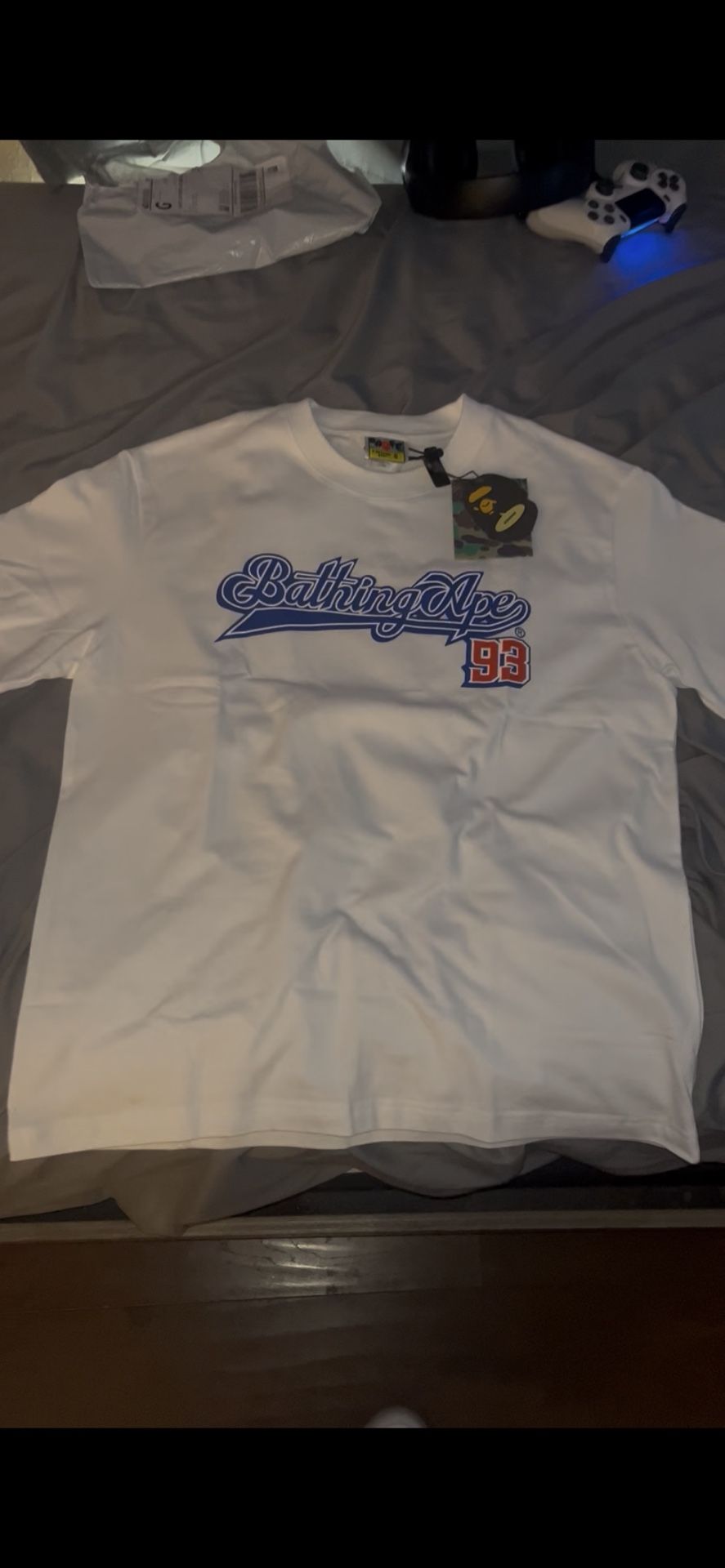 Bape Baseball Logo Tee