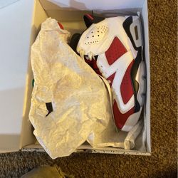 Size 8 Retro Jordan 6 