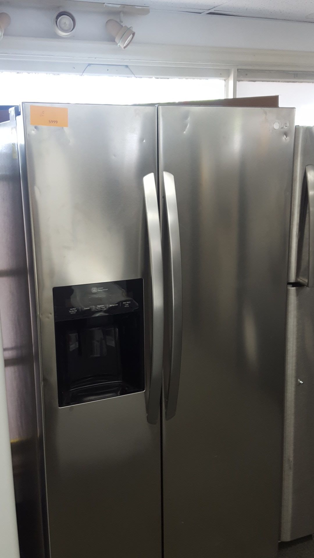 LG scratch and dent refrigerator side by side