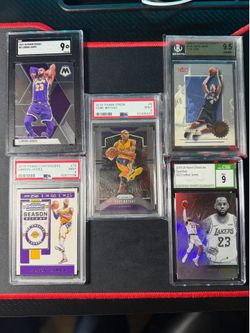 NBA Graded Lot- Kobe/Lebron