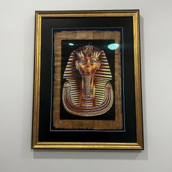 KING TUT WALL ARE FROM EGYPT 