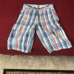 Levi’s Boys Short Size 14 REG And Elastic Waist Adjustment 