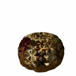 8 Piece Textured Glass Tea light Candle Holders 